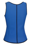 Blue Waist Cincher Underbust Corset