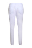 White Distressed Jeans for Women