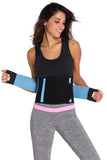 Blue Sweat Band Waist Training Belt