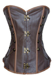 Brown Steam Punk Corset