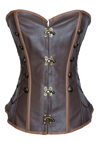 Brown Steam Punk Corset