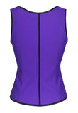 Purple Waist Cincher Underbust Corset