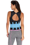 Blue Sweat Band Waist Training Belt