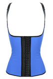 Blue Steel Boned Latex Waist Trainer Vest