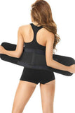 Black Sweat Band Waist Training Belt