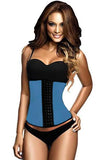 Blue Steel Bone Latex Under Bust Corset