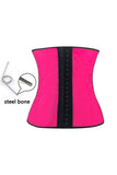 Rose Steel Bone Latex Under Bust Corset