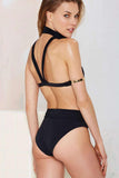 Deep Water High-Waisted Bikini