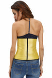 Yellow Sleek Latex Waist Cincher