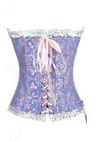 Blue Overbust Pattern Corset