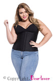 Black Waist Cincher Underbust Corset