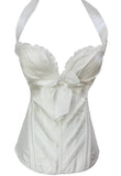 Bridal White Sweetheart Halter Corset