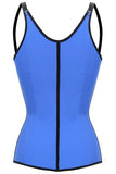 Blue Steel Boned Latex Waist Trainer Vest