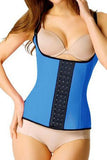 Blue Steel Boned Latex Waist Trainer Vest