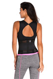 Black Power Belt Fitness Waist Trainer