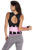 Pink Sweat Band Waist Training Belt