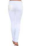 White Distressed Jeans for Women