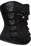 Ravishing Brocade Eyelet Boned Corset