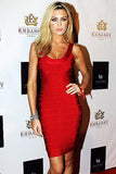Red U Neck Bandage Dress