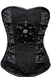 Ravishing Brocade Eyelet Boned Corset