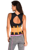 Orange Power Belt Fitness Waist Trainer